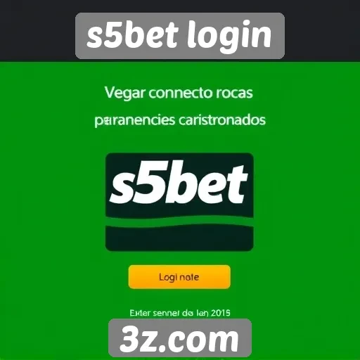 Benefícios do cadastro no s5bet login