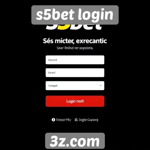 Exploração das funcionalidades do s5bet login