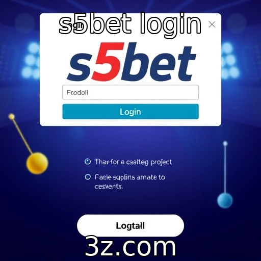 s5bet login : S5bet login facilita acesso a jogos online